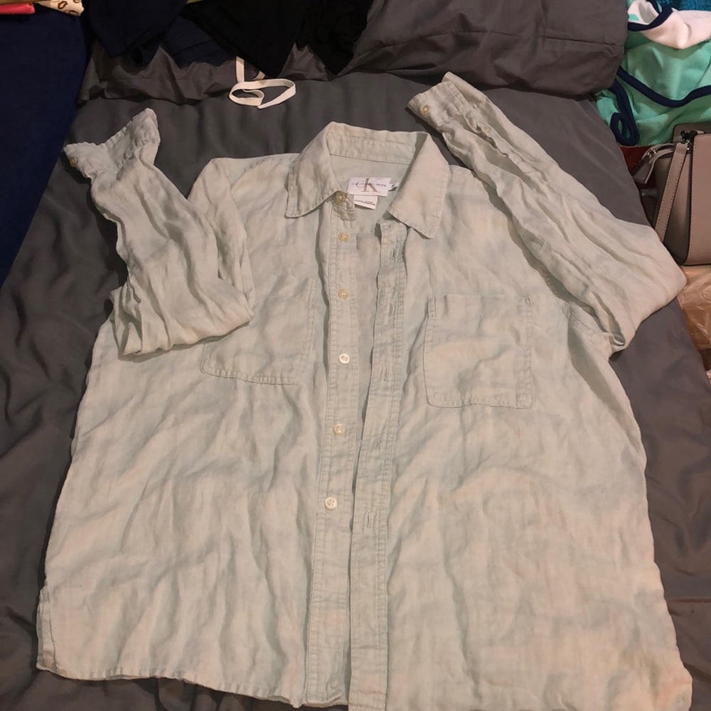 Calvin Klein button up shirt